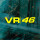 Logo VR 46 Valentino Rossi MotoGP - Aufkleber, Autoaufkleber, Scheibenaufkleber, Sticker, Motorsport