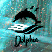 Delphin - Sticker, Dolphin, Sea, Aufkleber,...