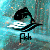 Fisch - Sticker, Fish, Sea, Aufkleber, Scheibenaufkleber, Tierschutz