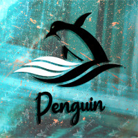Pinguin - Sticker, Penguin, Sea, Aufkleber, Scheibenaufkleber, Tierschutz